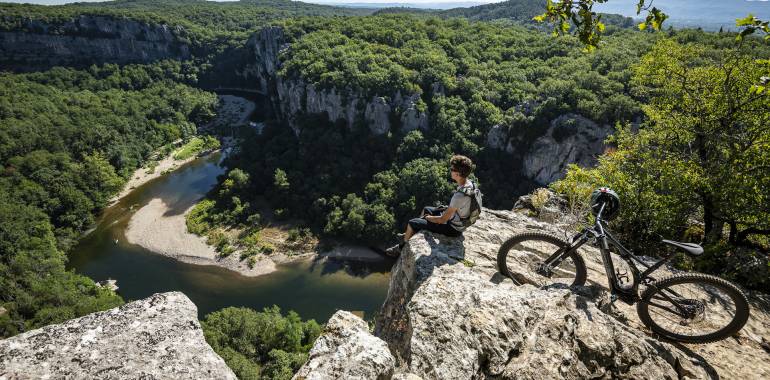 tour vtt ardeche